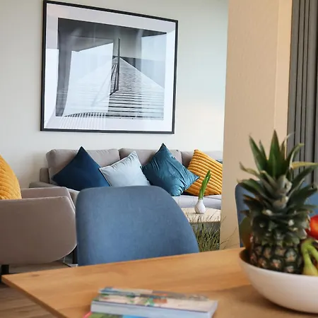 Beltblick 4 - Moderne Direkt Am Mit Sauna Und Meerblick! Daire Fehmarn